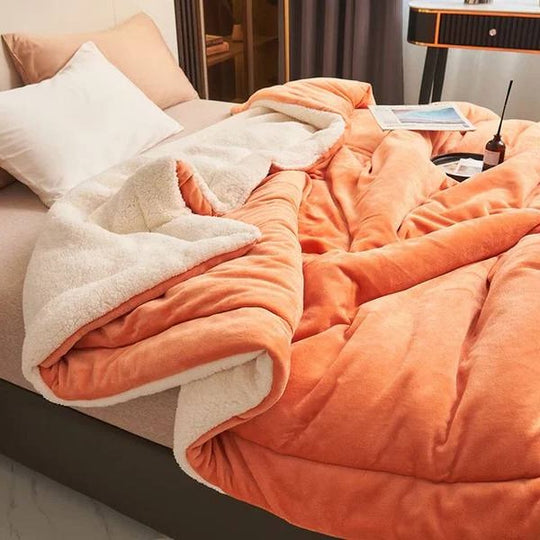 Soft Plush Fleece Throw Blanket for Couch and Bed Use
