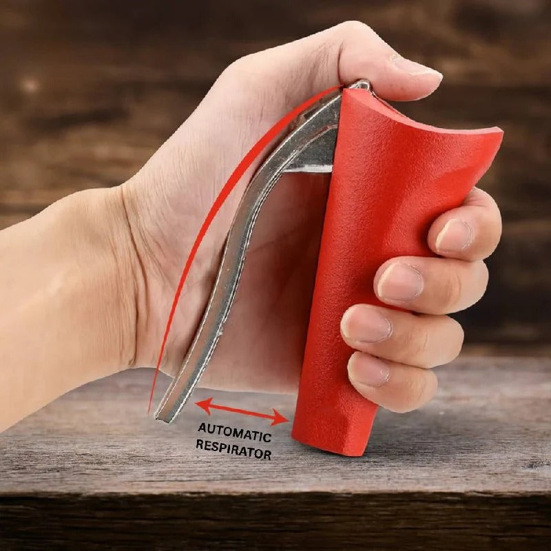Zinc Alloy Lever Nutcracker for Walnuts, Almonds, and Hazelnuts with Easy Grip Handle