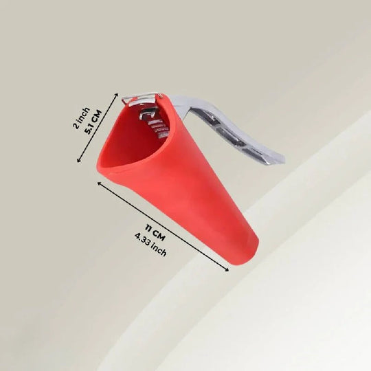 Zinc Alloy Lever Nutcracker for Walnuts, Almonds, and Hazelnuts with Easy Grip Handle