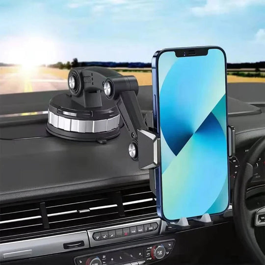 360 Degree Rotating Car Phone Holder with Suction Cup Base