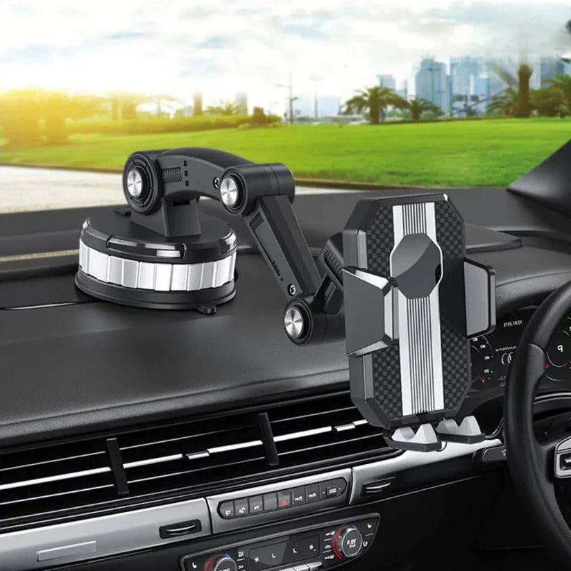 360 Degree Rotating Car Phone Holder with Suction Cup Base