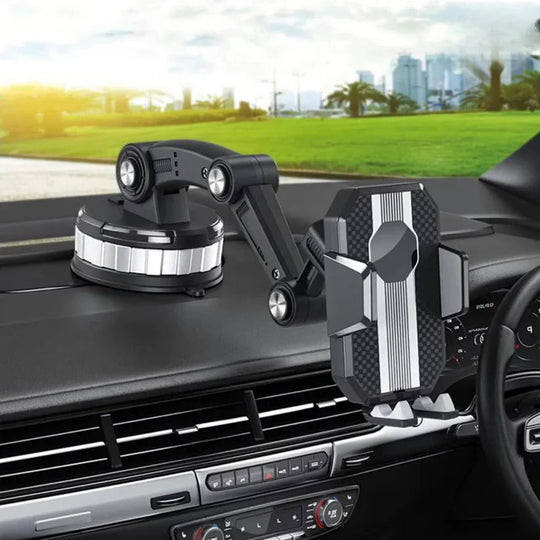 360 Degree Rotating Car Phone Holder with Suction Cup Base