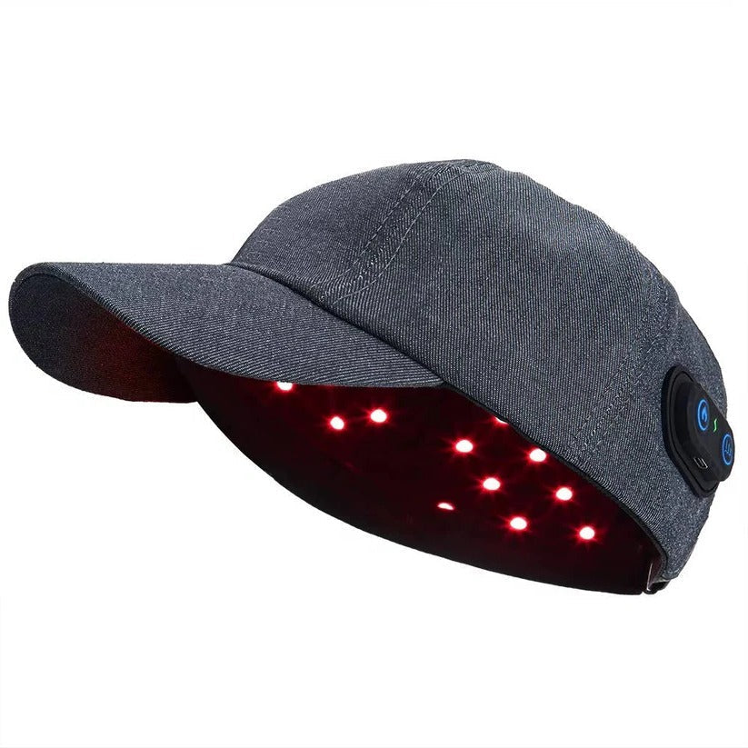 Dual Wavelength LED Scalp Care Cap with 660nm and 850nm LEDs