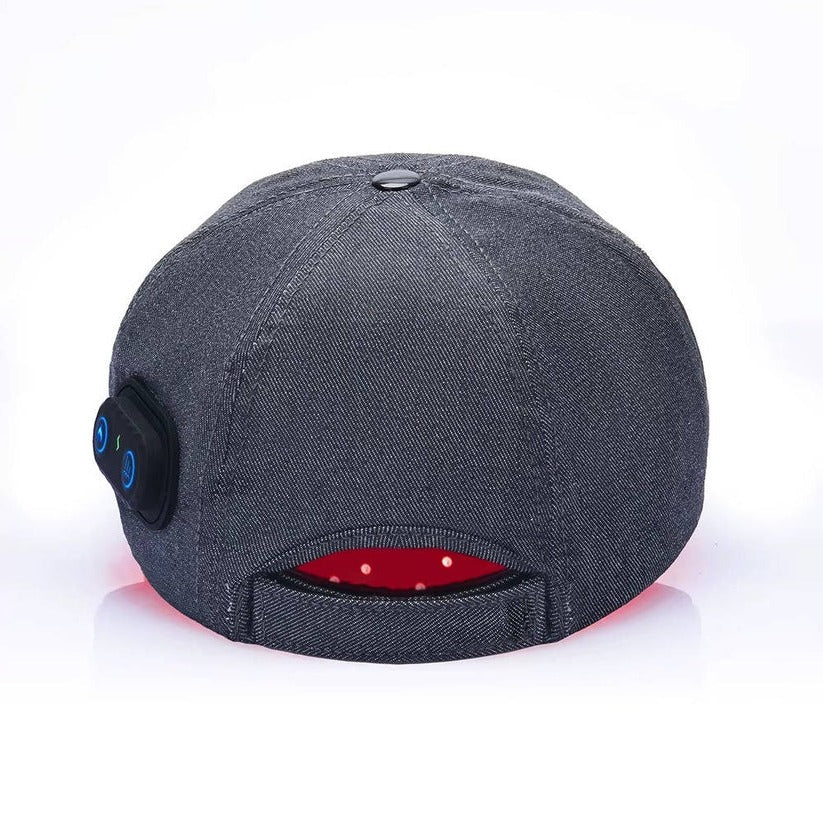 Dual Wavelength LED Scalp Care Cap with 660nm and 850nm LEDs