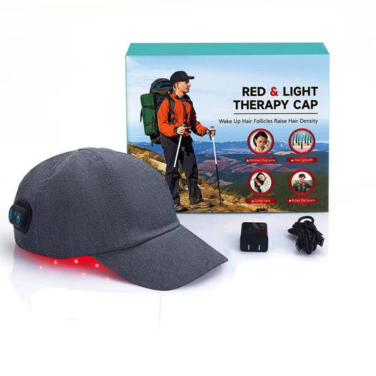Dual Wavelength LED Scalp Care Cap with 660nm and 850nm LEDs