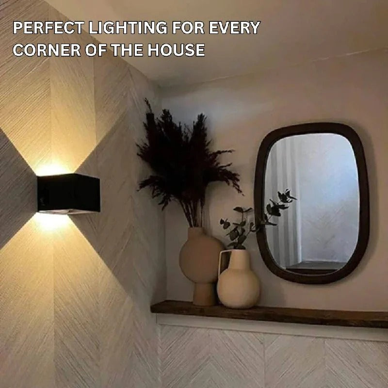 Rechargeable Wireless Wall Sconce with Luxury Ambient Lighting