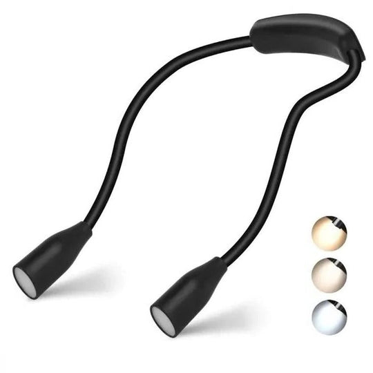 Flexible Rechargeable LED Neck Light for Reading