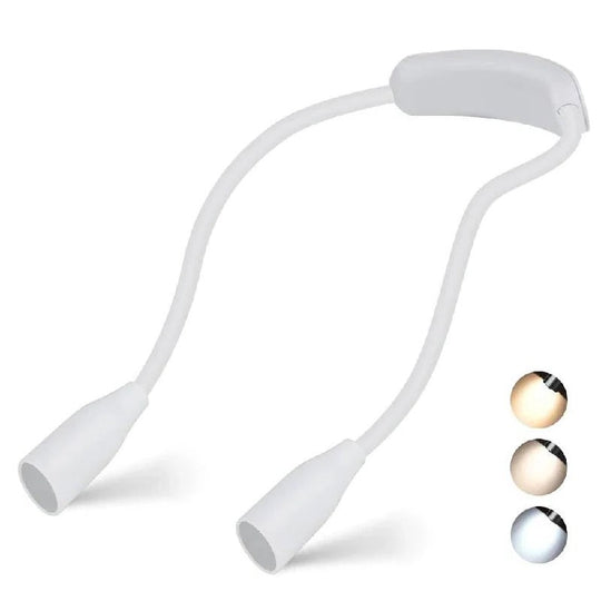 Flexible Rechargeable LED Neck Light for Reading