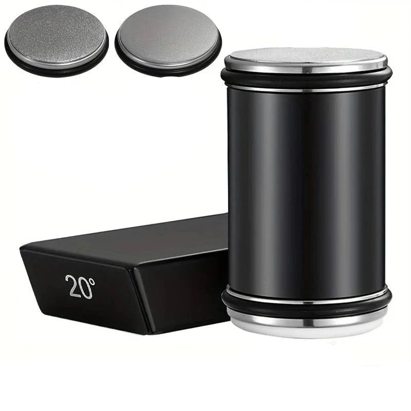 Dual Angle Diamond Knife Sharpening Stone Set with 15 and 20 Degree Magnetic Holder
