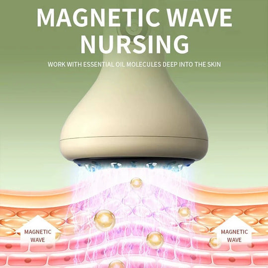 Electric Vacuum Cupping Massage Device with Heat and LED Display