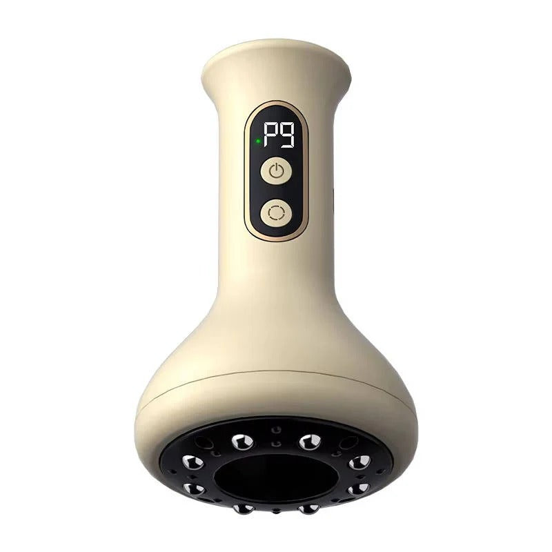 Electric Vacuum Cupping Massage Device with Heat and LED Display