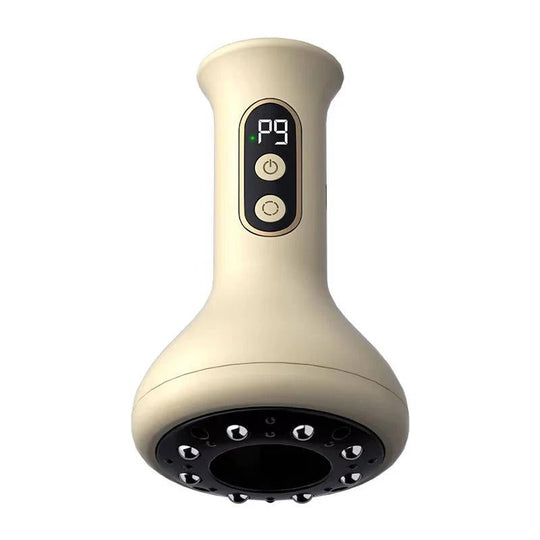 Electric Vacuum Cupping Massage Device with Heat and LED Display