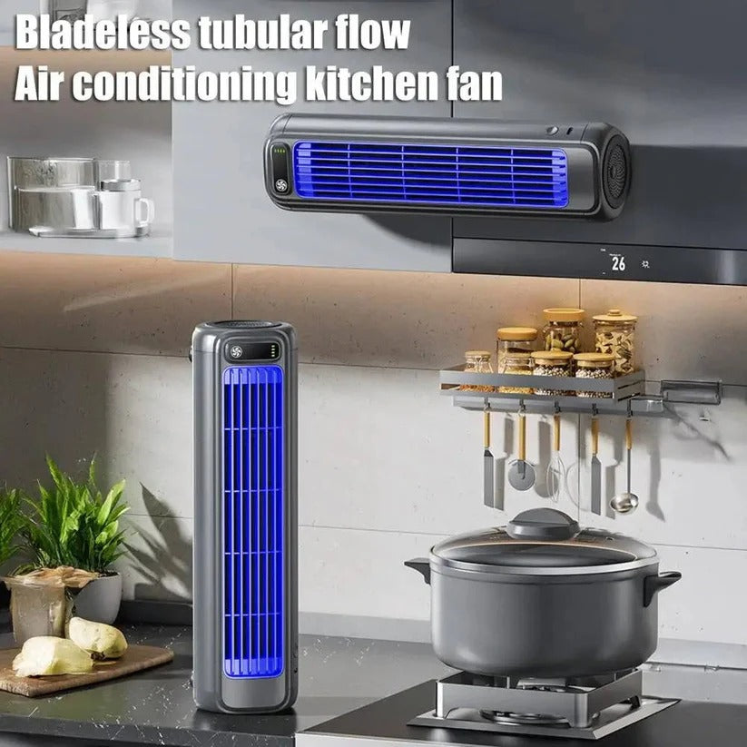 3 Speed Portable Desktop Air Cooler Fan with 2000mAh Battery and Wall Mount Option