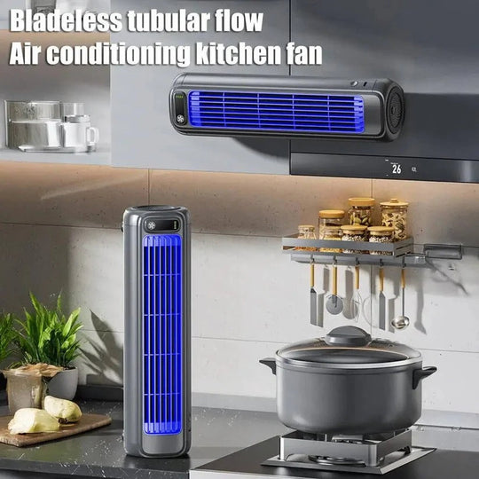 3 Speed Portable Desktop Air Cooler Fan with 2000mAh Battery and Wall Mount Option
