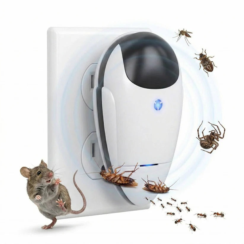 Plug-In Ultrasonic Pest Control Device for Home, 4 Pack