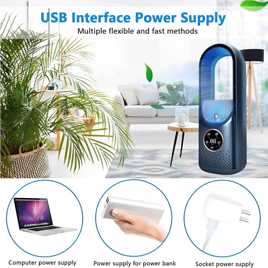 3 in 1 Portable Air Cooling Fan with Humidifier and DC Brushless Motor