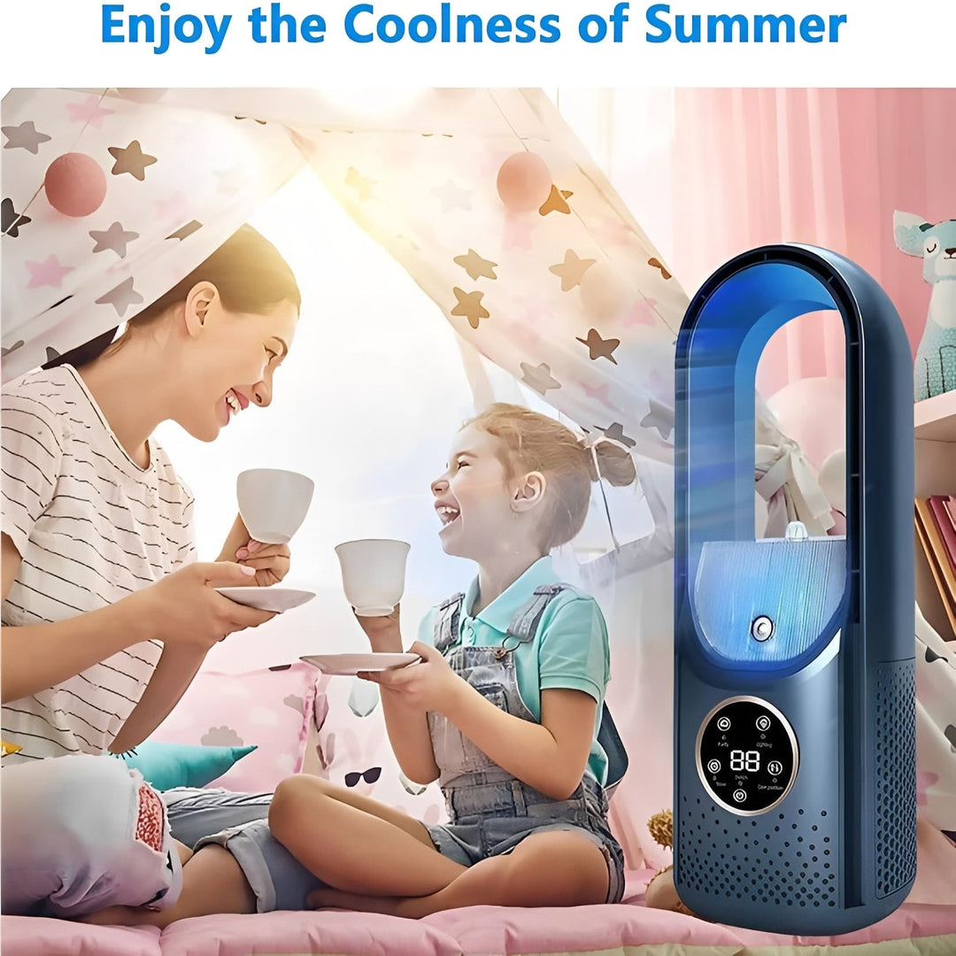 3 in 1 Portable Air Cooling Fan with Humidifier and DC Brushless Motor