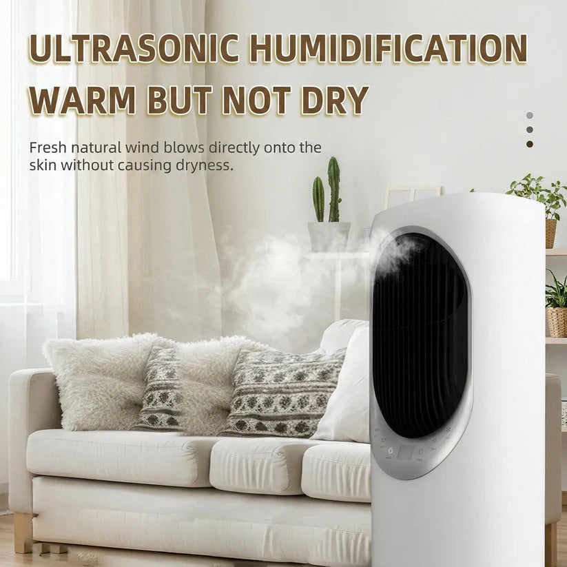 Portable Air Cooler Fan with Humidifier and Remote Control