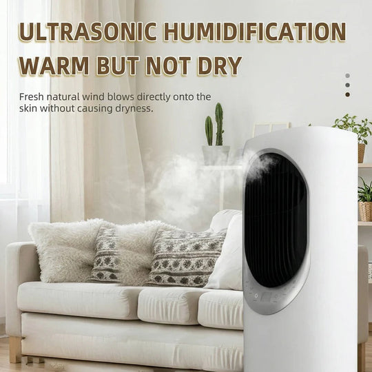 Portable Air Cooler Fan with Humidifier and Remote Control