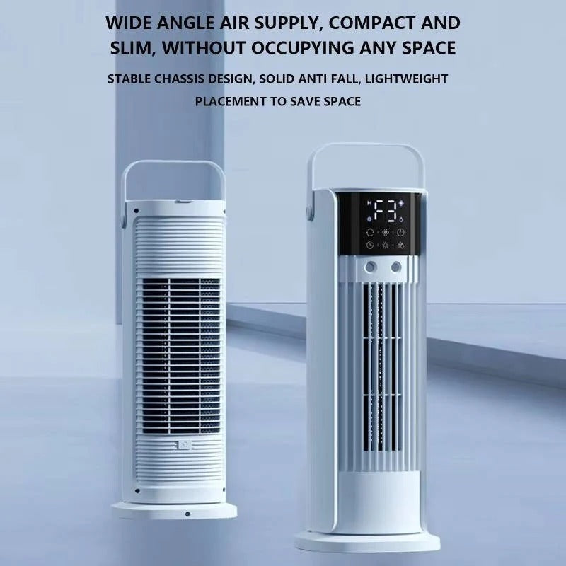 Freestanding Portable Air Cooler Fan with Mist and Digital Display for Indoor Use