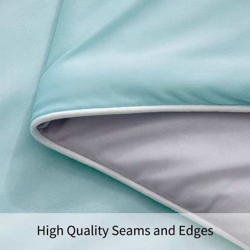 Lightweight Cooling Blanket with Ice Silk Fabric for Summer