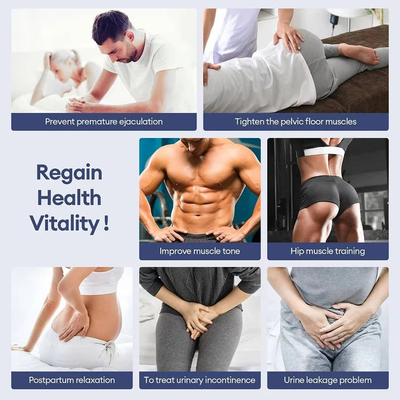 Women's Rechargeable Pelvic Floor Exercise Device with 4 Training Levels