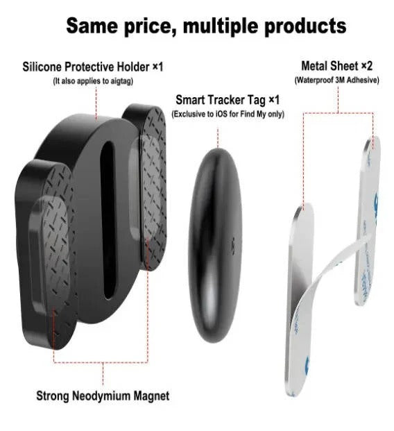 Vehicle GPS Tracker with Magnetic Case and App Tracking