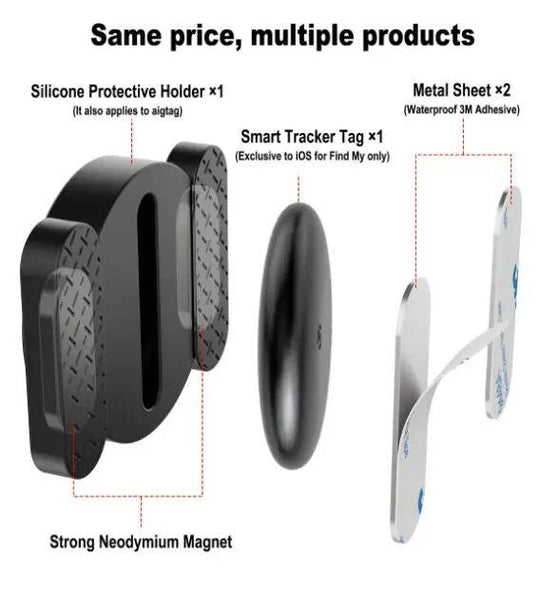 Vehicle GPS Tracker with Magnetic Case and App Tracking