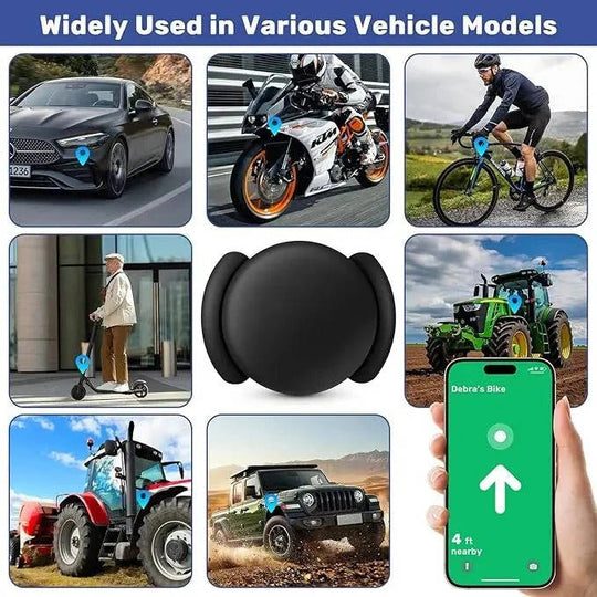 Vehicle GPS Tracker with Magnetic Case and App Tracking