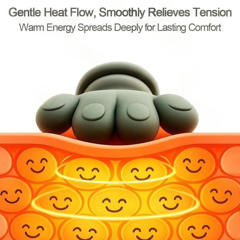 Wireless Neck and Shoulder Massager with Adjustable Kneading Settings