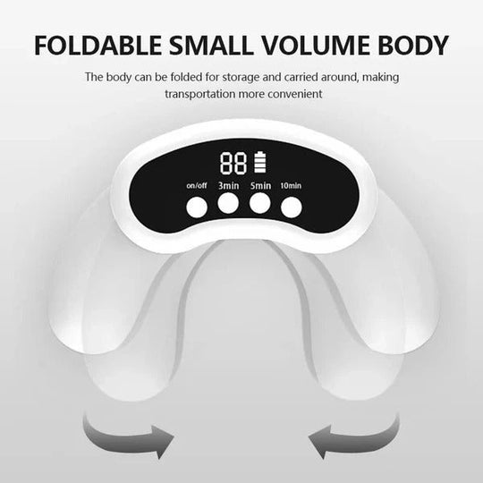 Portable Nail Care Light Device for Fingernails and Toenails Use