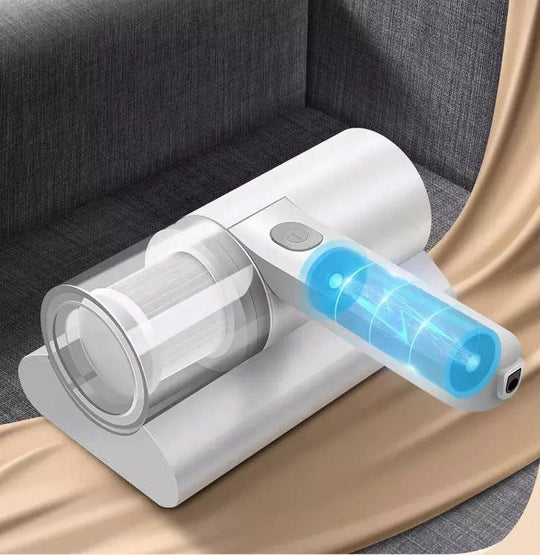 Handheld Bed Vacuum Cleaner with UV Light and Cordless Operation