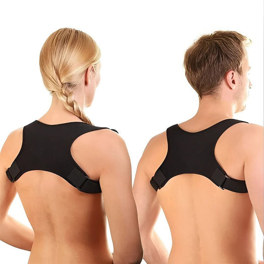 Adjustable Shoulder Strap Back Brace for Posture and Spine Support