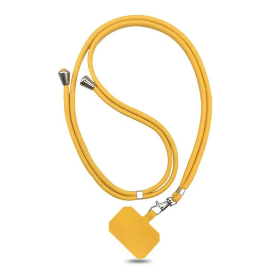 Hands-Free Crossbody Lanyard Phone Carrier with Adjustable Length Strap
