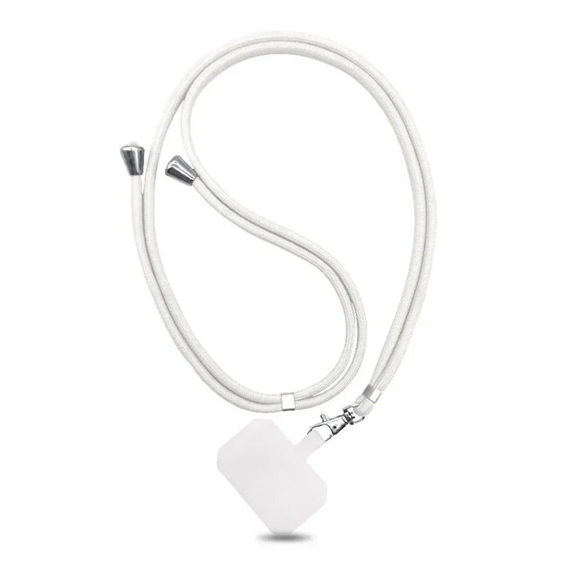 Hands-Free Crossbody Lanyard Phone Carrier with Adjustable Length Strap