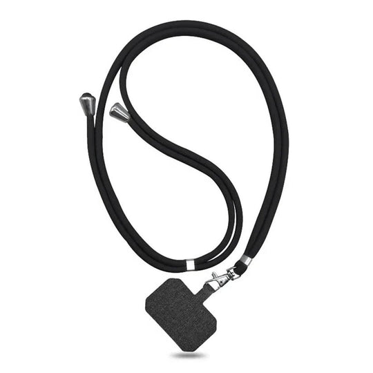Hands-Free Crossbody Lanyard Phone Carrier with Adjustable Length Strap