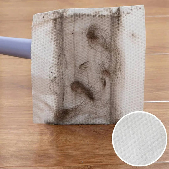 Spin Head Flat Floor Mop with 360 Degree Swivel Cleaning Base