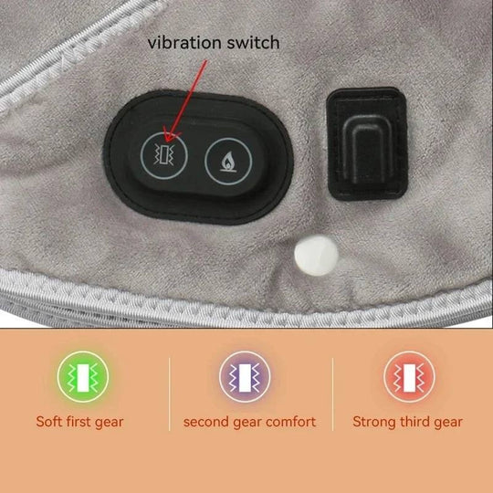 Electric Neck and Shoulder Heating Wrap with 3 Level Temperature Control and Auto Timer