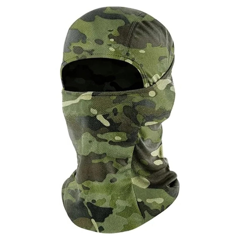 Stretch Windproof Balaclava with 3 Wear Modes for Outdoor Helmets and Hats
