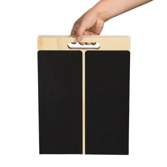 Adjustable Wooden Slant Board with 5 Angles for Stretch Sessions