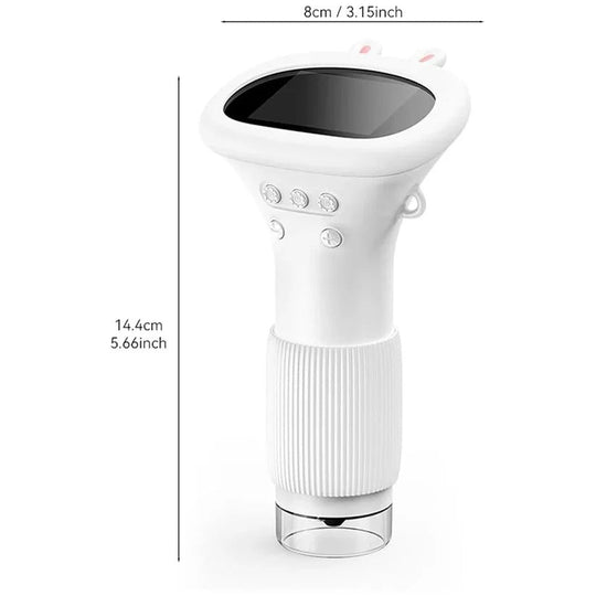 Portable 1000X Handheld Microscope for Kids - Nature and STEM Learning Use