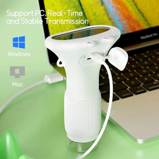 Portable 1000X Handheld Microscope for Kids - Nature and STEM Learning Use