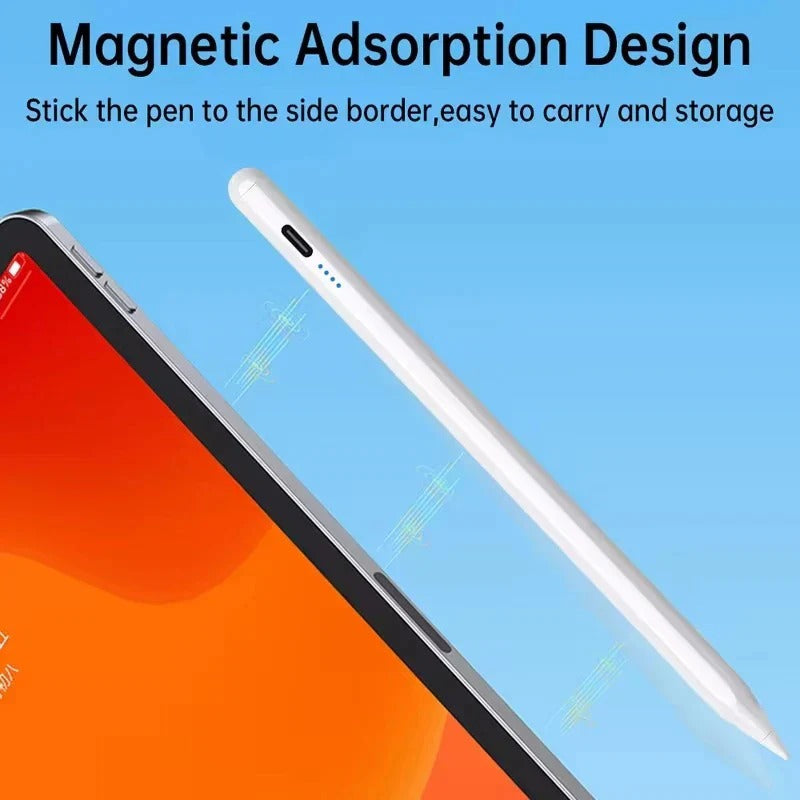 Capacitive Stylus with Magnetic Snap for Tablet Writing Tasks