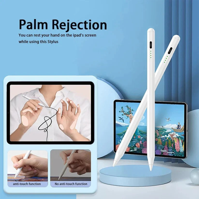 Capacitive Stylus with Magnetic Snap for Tablet Writing Tasks