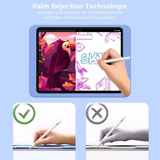 Capacitive Stylus with Magnetic Snap for Tablet Writing Tasks