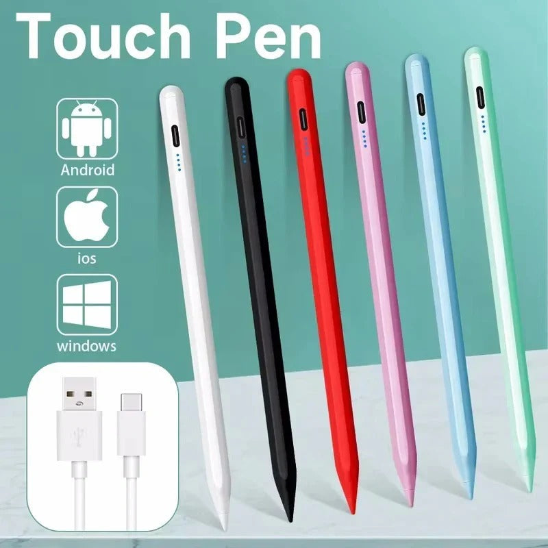 Capacitive Stylus with Magnetic Snap for Tablet Writing Tasks