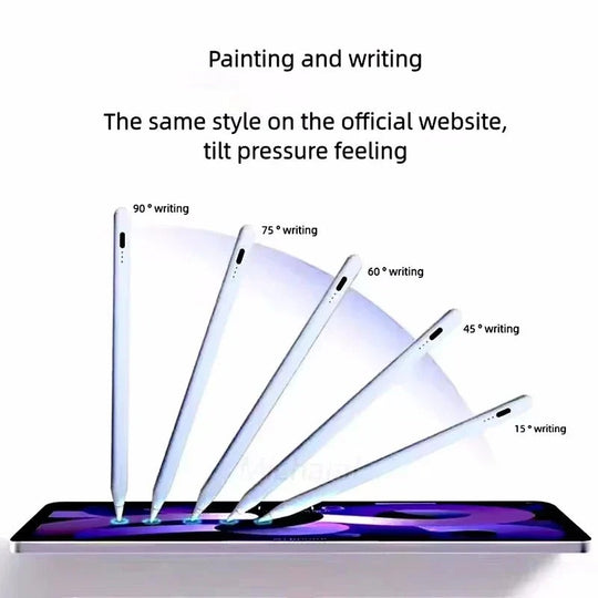 Capacitive Stylus with Magnetic Snap for Tablet Writing Tasks