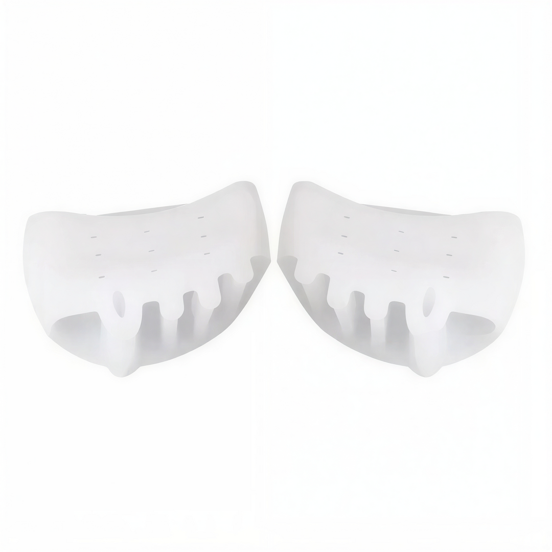 Forefoot Gel Pad with Individual Toe Separator Slots