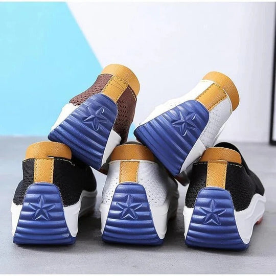 Slip On Mesh Sneakers for Women with Wide Toe Box and Cushioned Sole