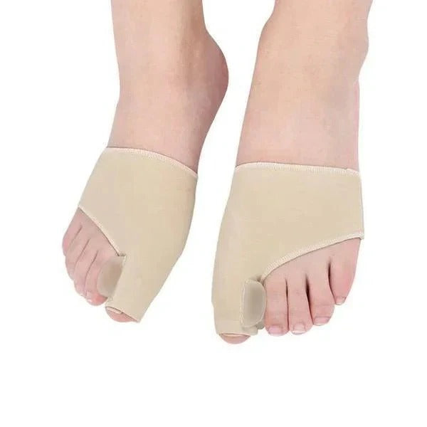 Silicone Gel Toe Sleeve with Fabric Metatarsal Cushion Wrap